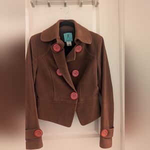 Guess By Marciano Brown Blazer